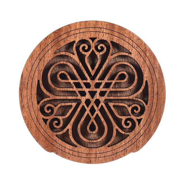 Guitar Wooden Sound Hole Cover