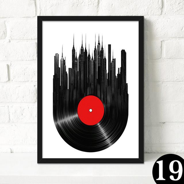 Music Canvas Wall Decor (NO FRAME) - Artistic Pod