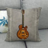 Electric Guitar Gray Pillowcase