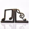 Music Notes Bookend Set