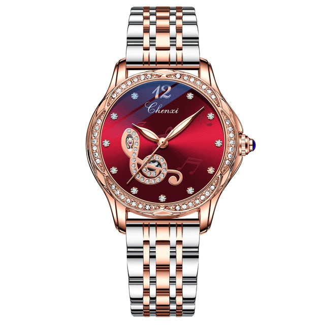 Treble Clef Music Mechanical Watch
