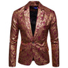 Bronzing Pattern Blazer