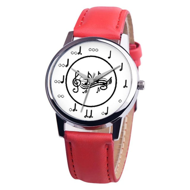 Musical Note Quartz Watch