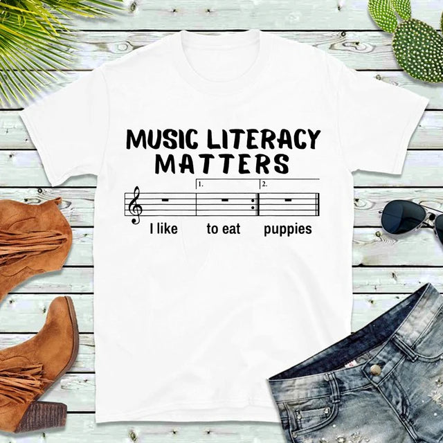 Music Literacy Matters T-shirt