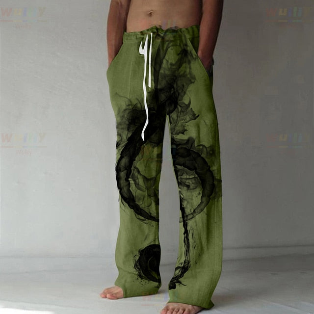 Giant Music Clef Pocket Pants