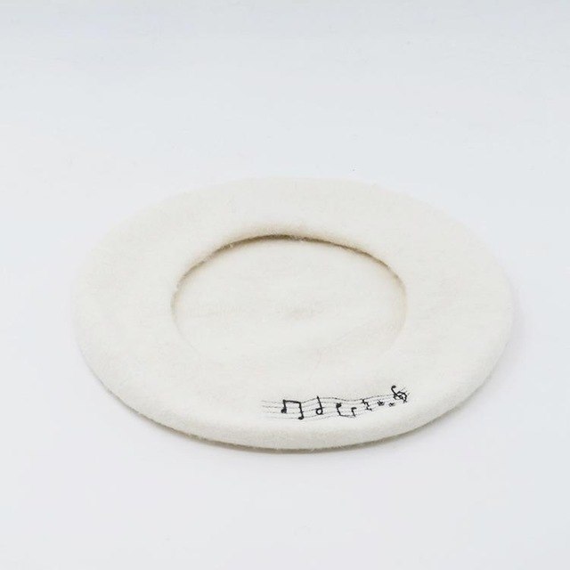 Musical Note Beret Flat Caps