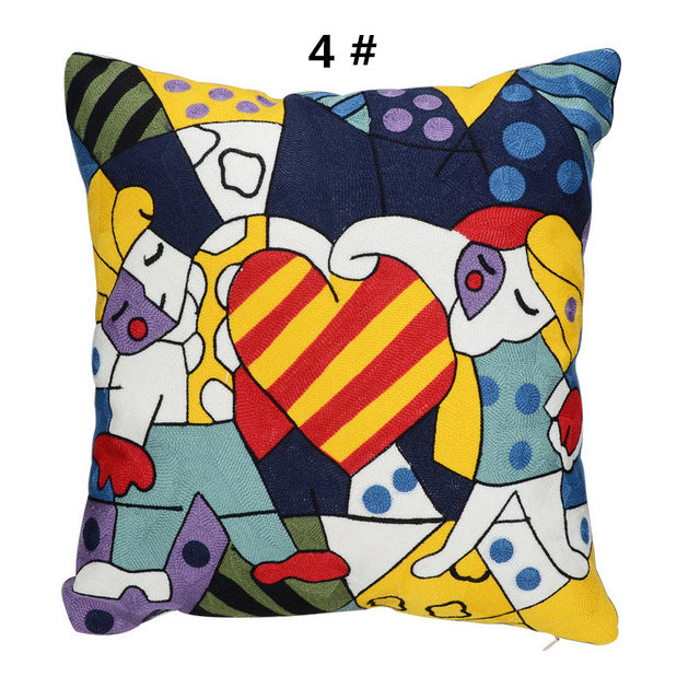 Picasso Canvas Pillow Cover