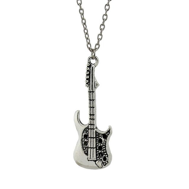 Guitar Earrings & Necklace