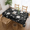 Music Piano Waterproof Tablecloth