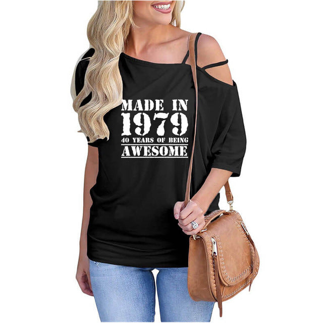 Made in 1979 Off Shoulder Top