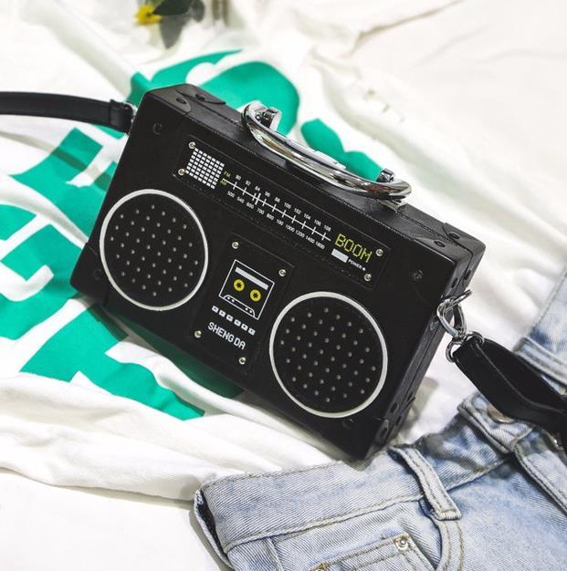Radio Clutch Handbag