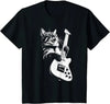 Rock Cat Playing Guitar T-shirt