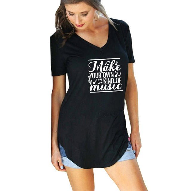 Make Your Own Kind of Music Long T-shirt