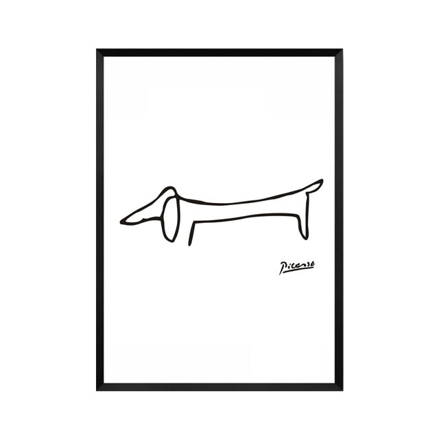Minimalist Pablo Picasso Abstract Wall Art