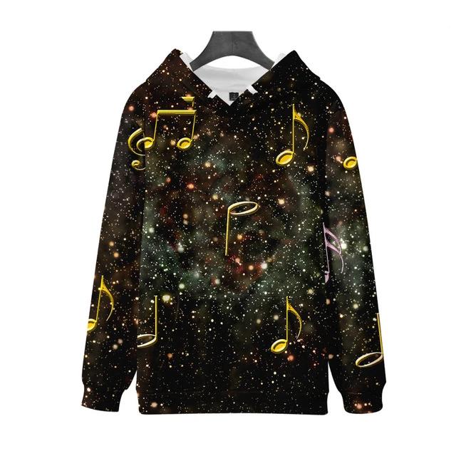 Music Notes Casual Hoodie