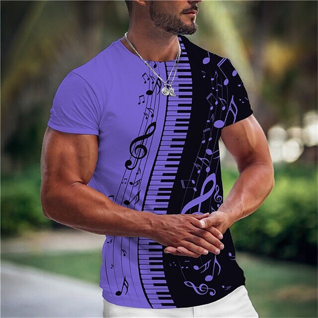 Music Streetwear Casual T-shirt