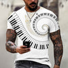 Music Streetwear Casual T-shirt