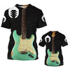 Electric Guitar Cotton T-shirt