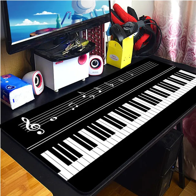 Music Note Piano Mouse Pad