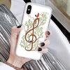 Free - Classic Musical Notes iPhone Case