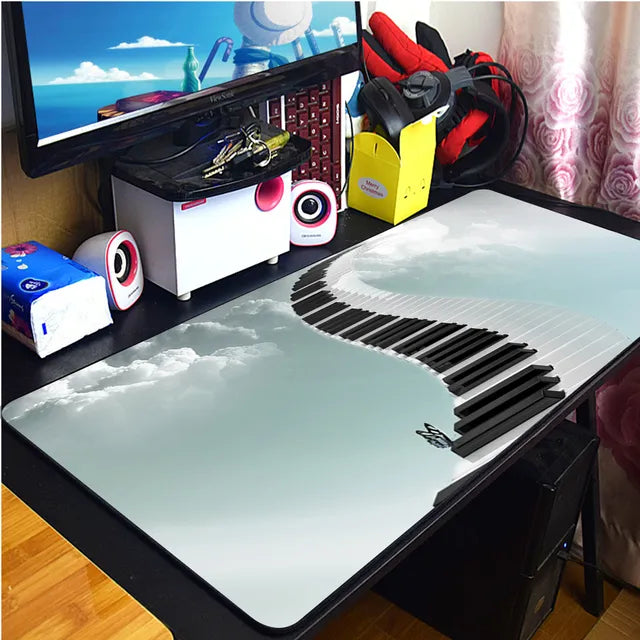 Music Note Piano Mouse Pad