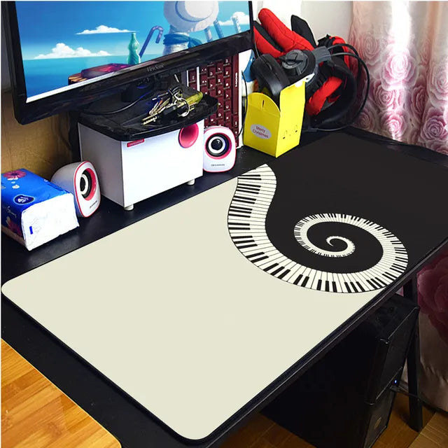 Music Note Piano Mouse Pad