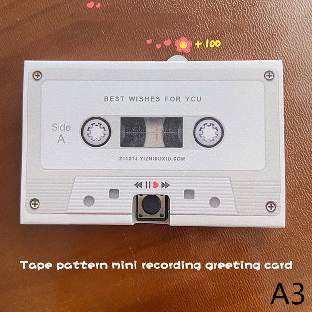 Recording Voice Music Card