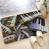 Piano Music Printed Household Doormats