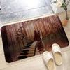 Piano Music Printed Household Doormats