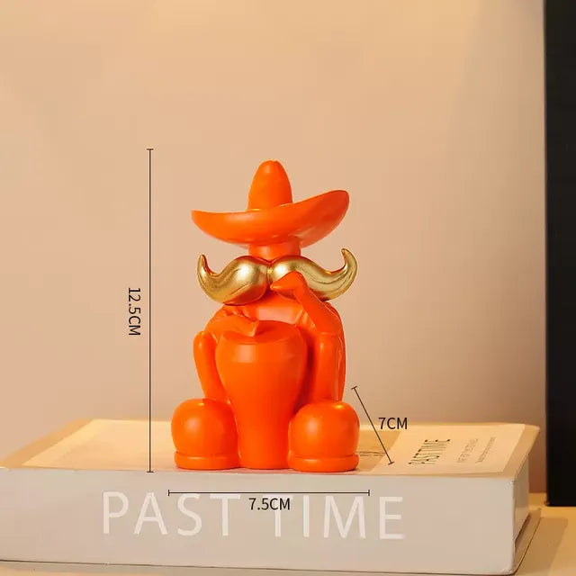 Resin Music Band Statue