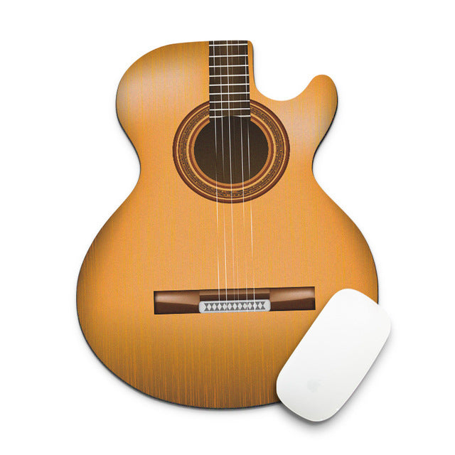 Guitar Shaped Mouse Pad