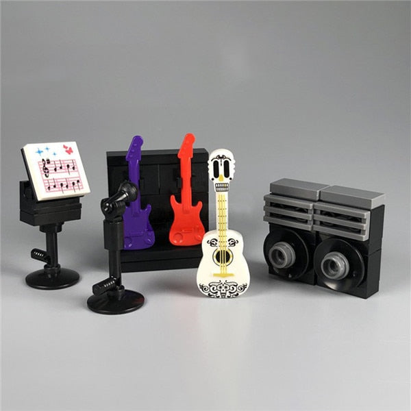 Rock Guitar Toy Figure