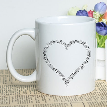 Music Notes Composed Design Mug