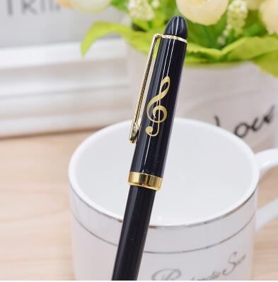 Retractable Treble Clef Ballpoint Pen