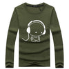 Music Rock Headset Long Sleeve T-Shirt