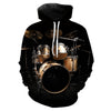 Drum Instrument Pullover Hoodie