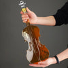 Glass Violin Wine Dispenser