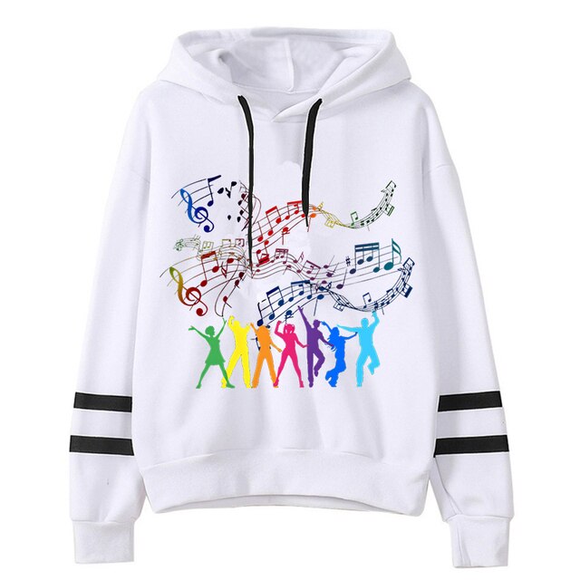 Zumba Music Note Casual Hoodie