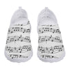 Piano Key Pattern Mesh Shoes