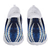 Piano Key Pattern Mesh Shoes