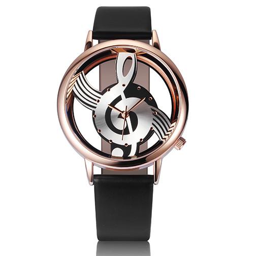 Unique Hollow Musical Note WristWatch - Artistic Pod