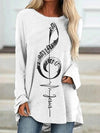 Music Instrument Loose Long T-shirt