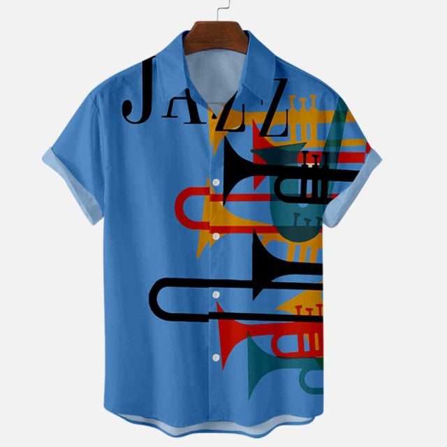 Jazz Trumpet Hawaii Shirt