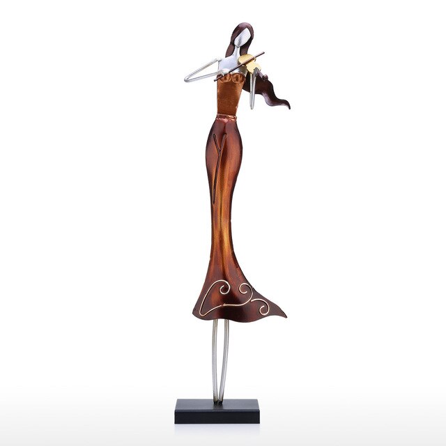 Girl Band Abstract Figures