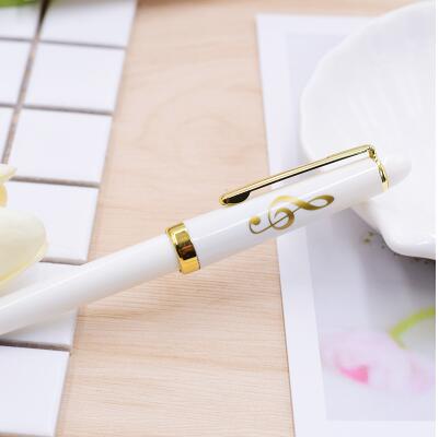 Retractable Treble Clef Ballpoint Pen
