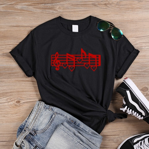 Music Love Symbol T-shirt