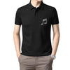 Eighth Note Cotton Shirt