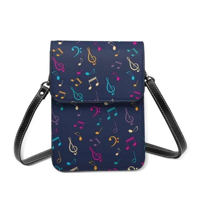 Mini Musical Notes Shoulder Bag