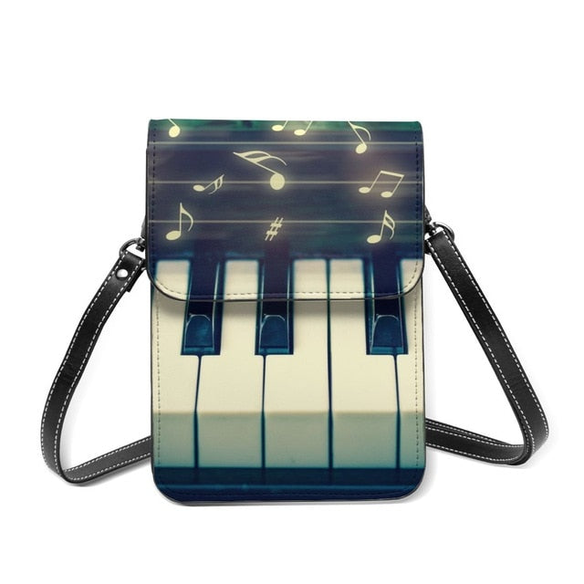 Mini Musical Notes Shoulder Bag
