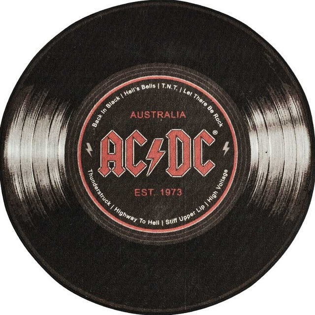 Retro Black Record Carpet